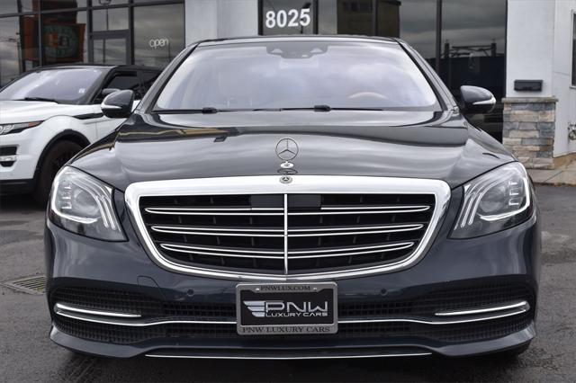 used 2018 Mercedes-Benz S-Class car, priced at $28,490