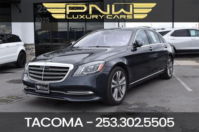 used 2018 Mercedes-Benz S-Class car, priced at $28,490