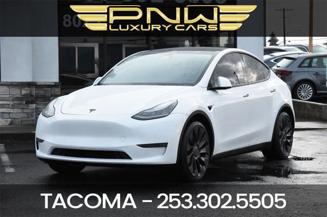 used 2020 Tesla Model Y car, priced at $26,980