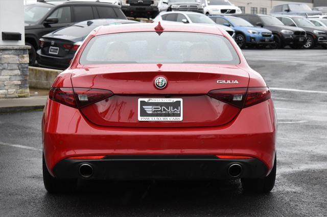 used 2020 Alfa Romeo Giulia car, priced at $21,980