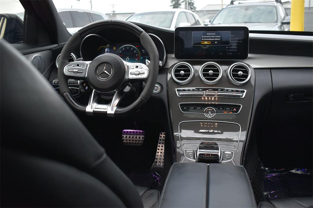 used 2019 Mercedes-Benz AMG C 63 car, priced at $49,990
