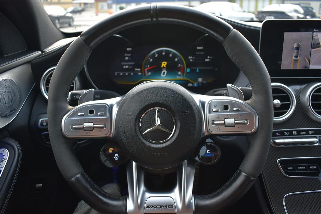 used 2019 Mercedes-Benz AMG C 63 car, priced at $49,990