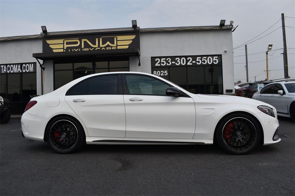 used 2019 Mercedes-Benz AMG C 63 car, priced at $49,990