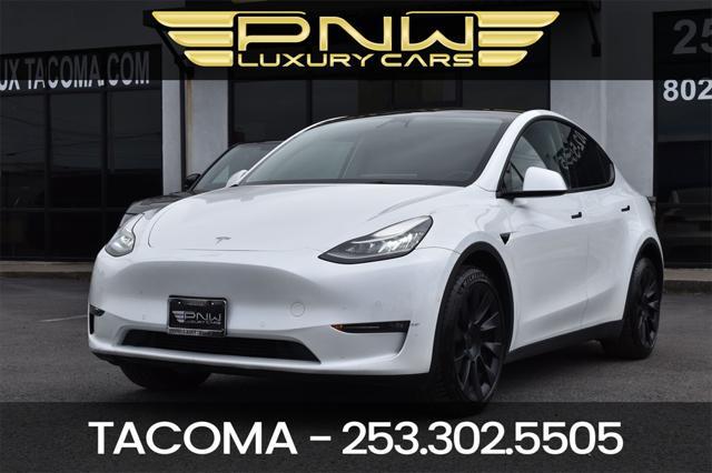used 2022 Tesla Model Y car, priced at $27,990