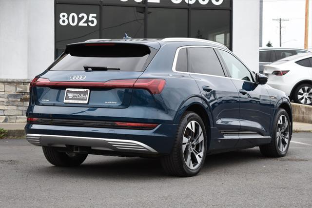 used 2021 Audi e-tron car, priced at $29,980