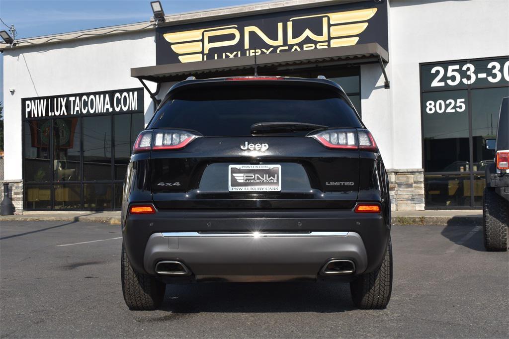 used 2021 Jeep Cherokee car, priced at $17,990