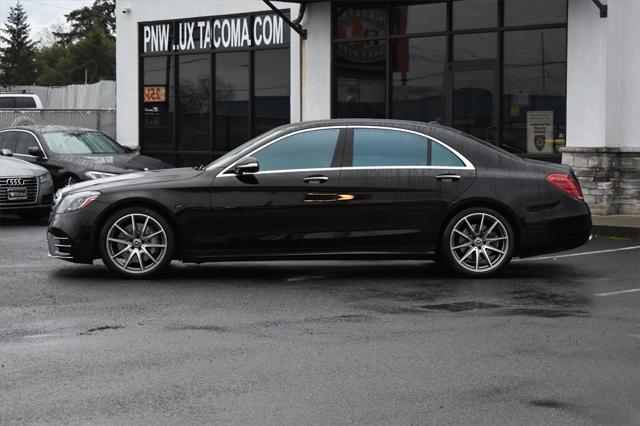 used 2019 Mercedes-Benz S-Class car, priced at $39,980