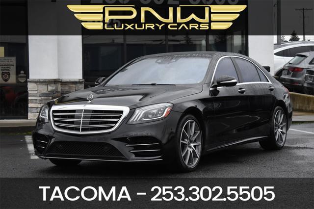 used 2019 Mercedes-Benz S-Class car, priced at $39,980