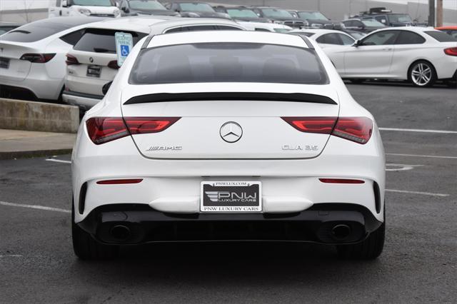 used 2020 Mercedes-Benz AMG CLA 35 car, priced at $29,980