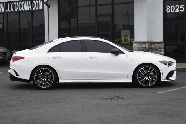 used 2020 Mercedes-Benz AMG CLA 35 car, priced at $29,980