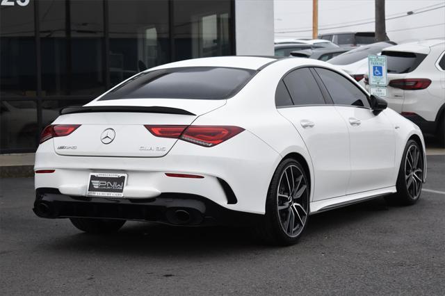 used 2020 Mercedes-Benz AMG CLA 35 car, priced at $29,980