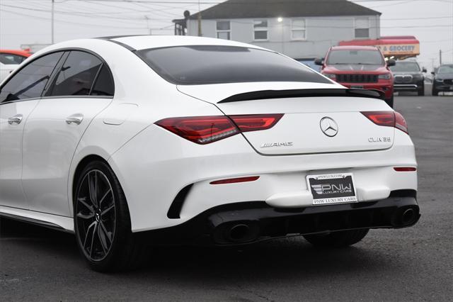 used 2020 Mercedes-Benz AMG CLA 35 car, priced at $29,980