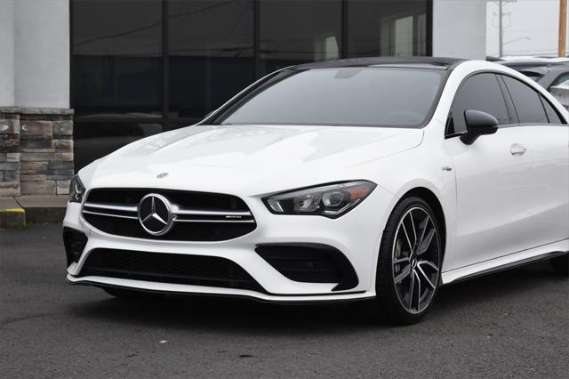 used 2020 Mercedes-Benz AMG CLA 35 car, priced at $29,980