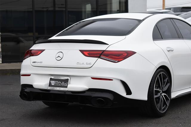 used 2020 Mercedes-Benz AMG CLA 35 car, priced at $29,980