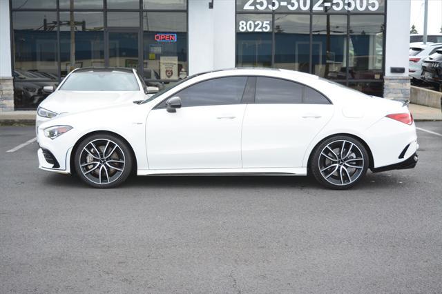 used 2020 Mercedes-Benz AMG CLA 35 car, priced at $31,980