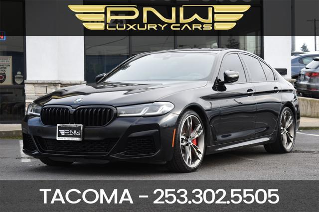 used 2022 BMW M550 car, priced at $48,980