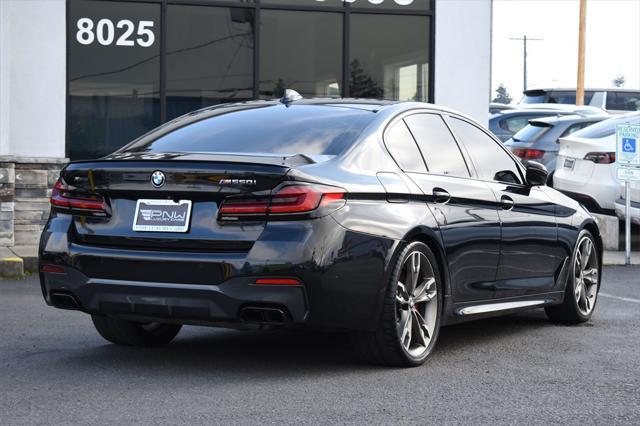 used 2022 BMW M550 car, priced at $48,980