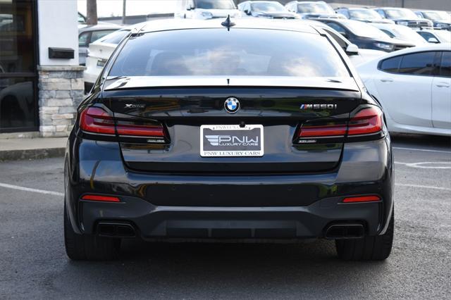 used 2022 BMW M550 car, priced at $48,980