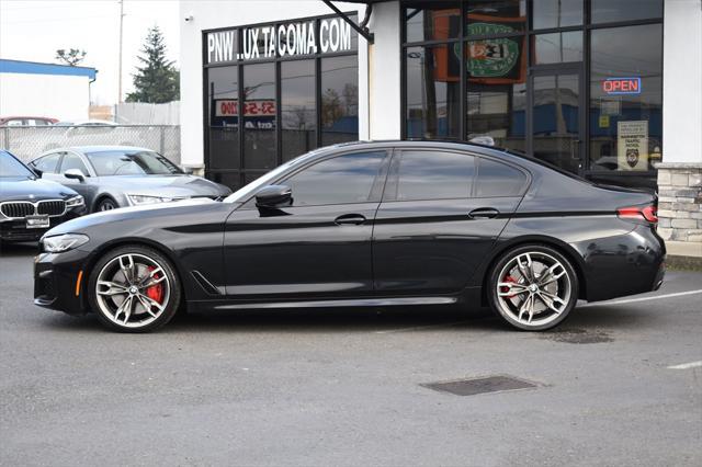 used 2022 BMW M550 car, priced at $48,980