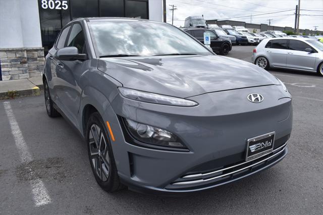 used 2022 Hyundai Kona EV car, priced at $14,980