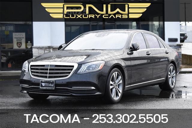 used 2019 Mercedes-Benz S-Class car, priced at $31,980