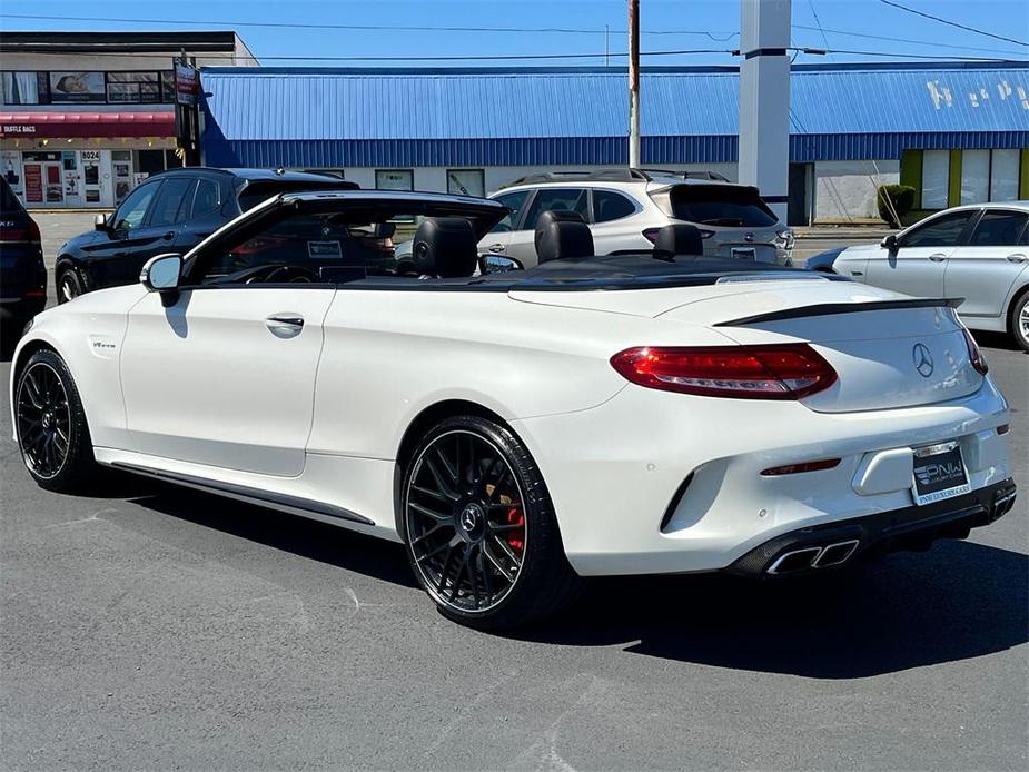 used 2018 Mercedes-Benz AMG C 63 car, priced at $49,980