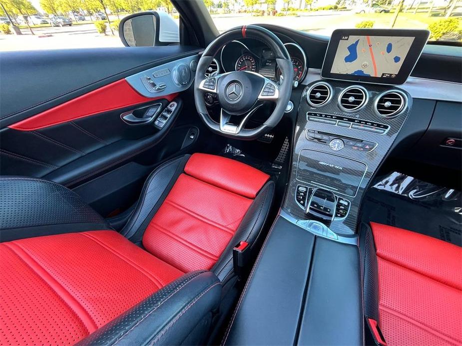 used 2018 Mercedes-Benz AMG C 63 car, priced at $49,980