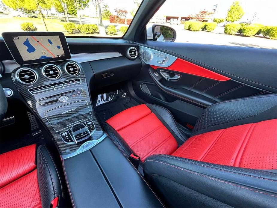 used 2018 Mercedes-Benz AMG C 63 car, priced at $49,980