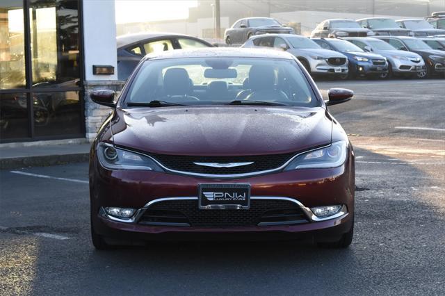 used 2015 Chrysler 200 car, priced at $11,980