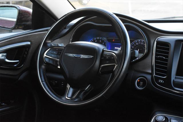 used 2015 Chrysler 200 car, priced at $11,980