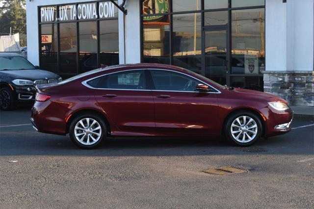 used 2015 Chrysler 200 car, priced at $11,980