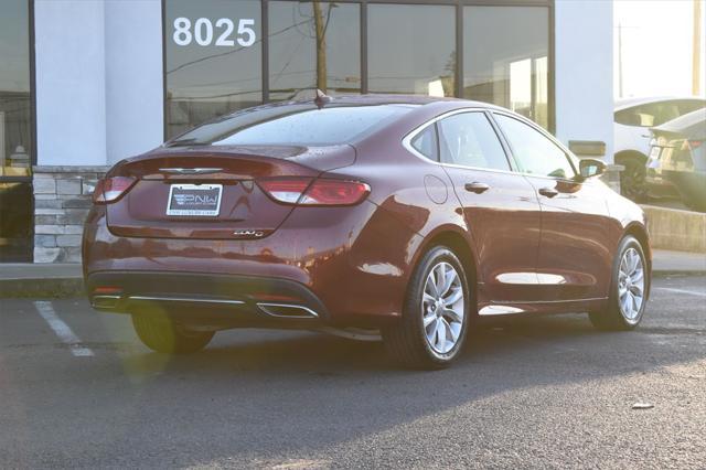 used 2015 Chrysler 200 car, priced at $11,980