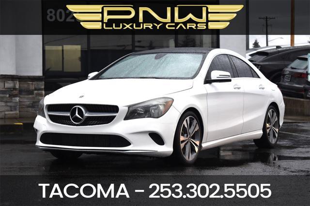 used 2018 Mercedes-Benz CLA 250 car, priced at $17,980