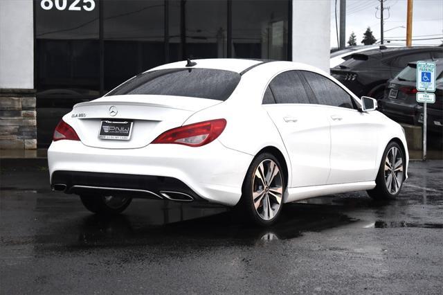 used 2018 Mercedes-Benz CLA 250 car, priced at $17,980