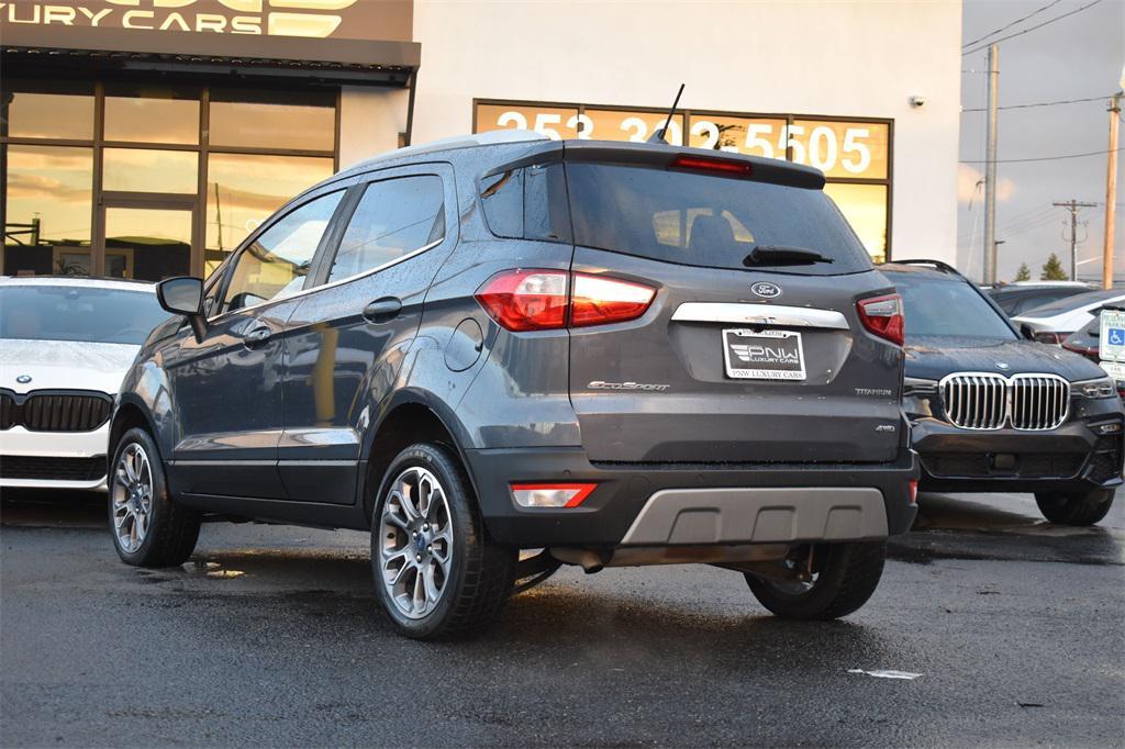used 2021 Ford EcoSport car, priced at $13,790