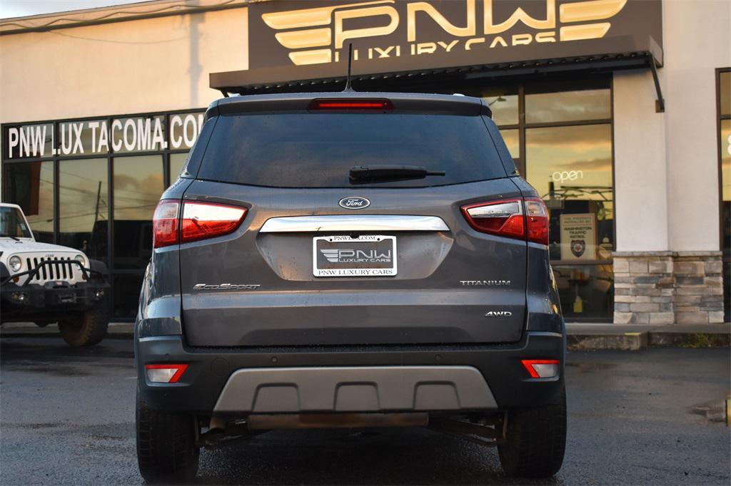 used 2021 Ford EcoSport car, priced at $13,790