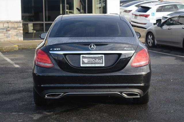 used 2015 Mercedes-Benz C-Class car, priced at $14,980