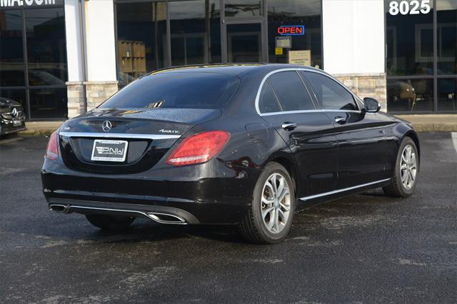 used 2015 Mercedes-Benz C-Class car, priced at $14,980