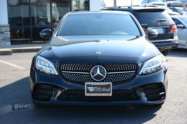 used 2019 Mercedes-Benz C-Class car, priced at $21,980