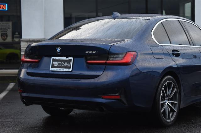 used 2019 BMW 330 car, priced at $19,980