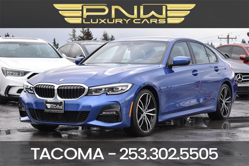 used 2021 BMW 330 car, priced at $33,480