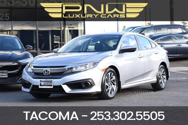 used 2018 Honda Civic car, priced at $17,320