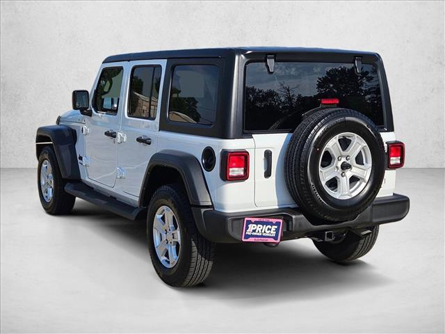 used 2022 Jeep Wrangler Unlimited car, priced at $28,491