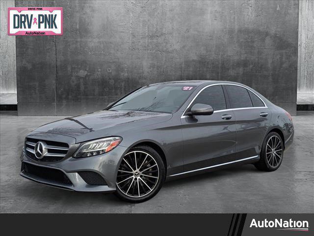 used 2021 Mercedes-Benz C-Class car, priced at $25,991