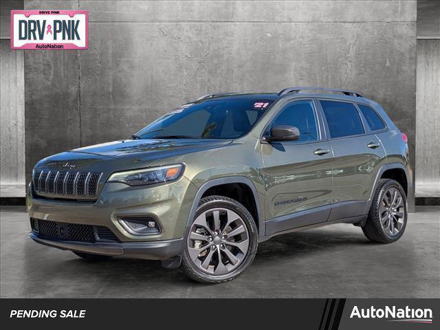 used 2021 Jeep Cherokee car, priced at $21,491