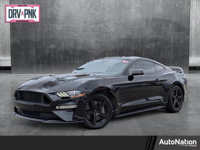 used 2021 Ford Mustang car, priced at $29,495