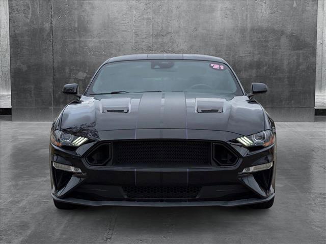 used 2021 Ford Mustang car, priced at $29,495