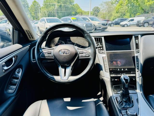 used 2021 INFINITI Q50 car, priced at $19,888