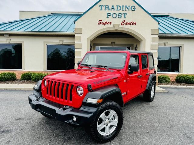 used 2020 Jeep Wrangler Unlimited car, priced at $22,550
