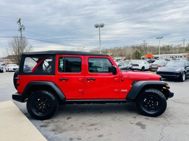 used 2018 Jeep Wrangler Unlimited car, priced at $22,775